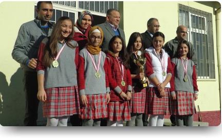 Okulumuz Badminton Yarışmalarında İl 1. birincisi oldu